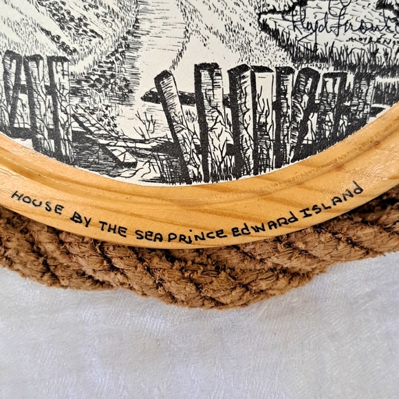 Vintage 1989 PEI Port hole scene - Picture 2 of 9